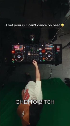 DJ Glitches, Twerks, and Makes The Roof Come Off! #shorts