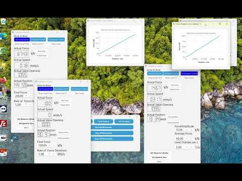 Manual Control with separate control to each actuataor