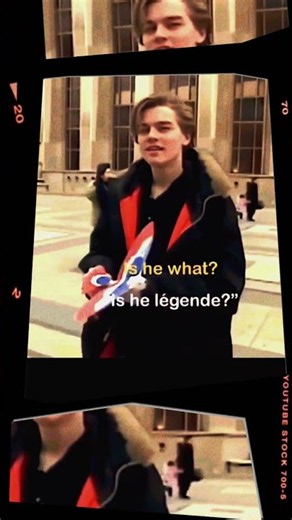 Leonardo Dicaprio Rare Footage 📷 🎬