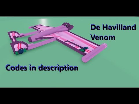 Road to grambys || de havilland venom || codes in description