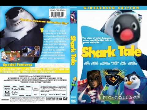 Shark Tale (2004) DVD Covers Widescreen Edition Dreamworks