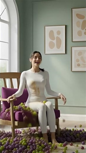 Sitting On Fruit Chair ASMR Video. #asmr #asmrsounds #relaxingmusic #relaxing