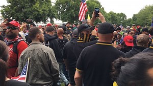 Timeline: 13 arrested during dueling demonstrations in Portland on Aug. 17