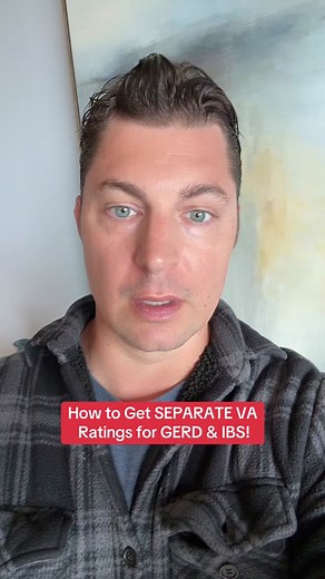 Yes, veterans can get separate VA disability ratings for GERD and IBS. Here’s how! #vaclaims #vadisability #varating #vadisabilityrating #vabenefits #disabledveterans #veteran #vaclaimsinsider