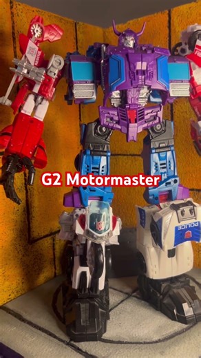 Transformers G2 Motormaster #transformers #combinerwars