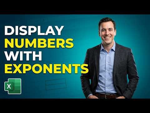 How To Display Numbers With Exponents In Excel | Microsoft Excel Tips [2026 Guide]