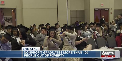 ‘A new future’: Omaha nonprofit graduates over 100 people from poverty
