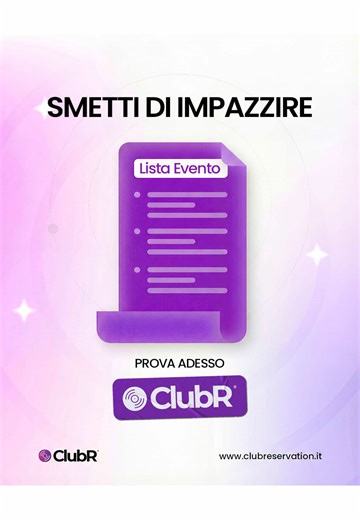 Porta il tuo locale nel futuro con Club Reservation