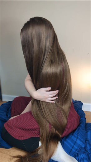 Zelda🎀 on Instagram: "Long hair but I'm a Disney Princess... 👸🏼 #hair #longhair #hairstyle #rapunzel #longhairdontcare #longbrownhair #tiktok #youtube #asmr #brunette #straighthair #haircut"