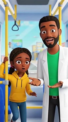 Why do you move forward when a bus stops? 🤯⚡