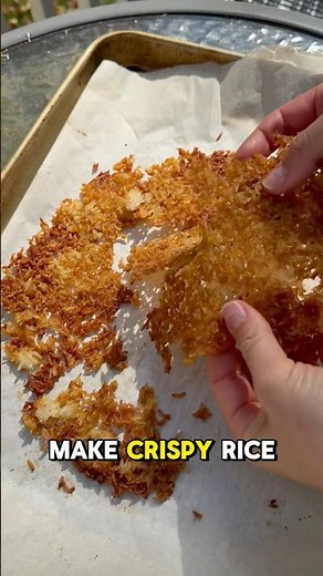 Crispy Rice 🍚 | Easy Crunchy Topping Recipe
