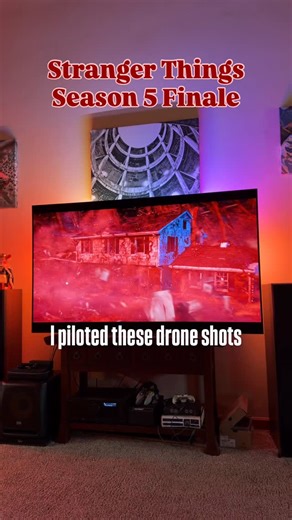 Steele Davis on Instagram: "Drone piloting on Stranger Things was a treat. This show was often more challenging than these shots may convey. Most of the show was shot at night and during the colder months of the year here in Georgia. Not only were most of the drone shots last up, generally 4-6am. Not only contending with lack of sleep and frozen hands but there were often a plethora of cranes and light boxes with their own tendrils rivaling the upsidedown itself to navigate. With the abstract na