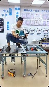 Multi-functional Woodworking Sliding Table Saw with Router & and Edge Banding Machine #woodworking | SN Tools
