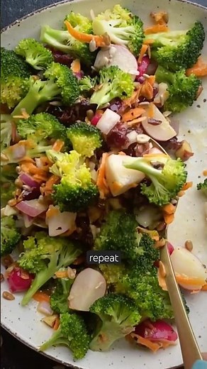 One Broccoli Salad Perfect for Potlucks, Christmas and Weeknight dinners