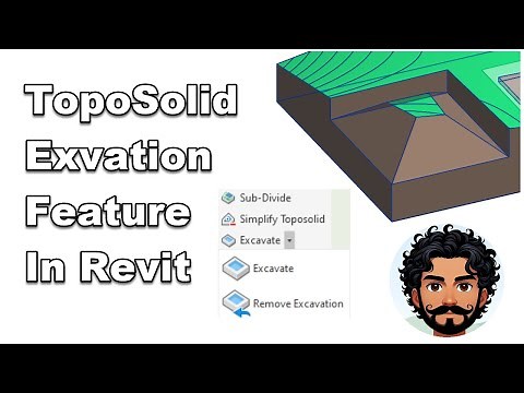 Revit Tutorial Excavation Feature Toposolid