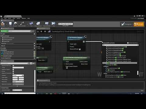 UE4 - Pop Up Text with Widgets