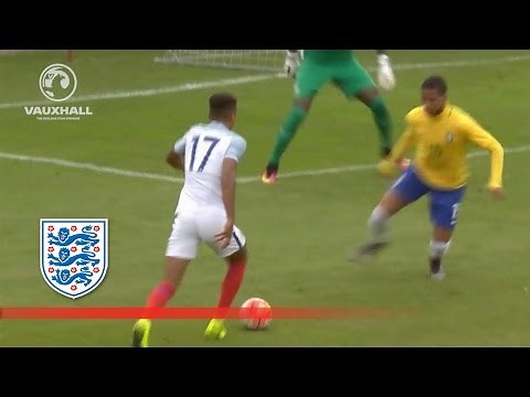 England U20 1-2 Brazil U20 (4th Sept 2016) | Goals & Highlights