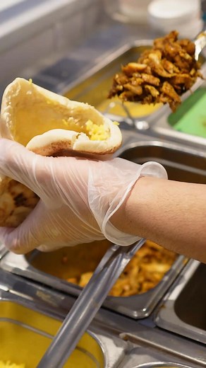 Middle Eastern flavors the way they were meant to be enjoyed—bold, fresh, and made your way 🧡🐪 🥙 Perfectly seasoned, spit-roasted shawarma 🥙 Pillowy pita, baked daily in-house 🥙 Customizable bowls with bold sauces Come see why we were voted Best Shawarma in the USA by Mashed! | Naf Naf Grill