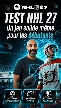 TEST NHL 27 - Je ne connais rien au Hockey et pourtant je vous en parle. Une très belle découverte