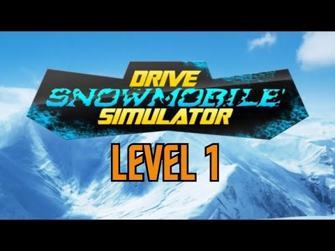 Drive Snowmobile Simulator - Level 1