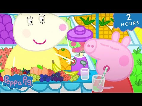 Peppa Enjoys a Smoothie! 🍉 | Peppa Pig | Full Episodes |