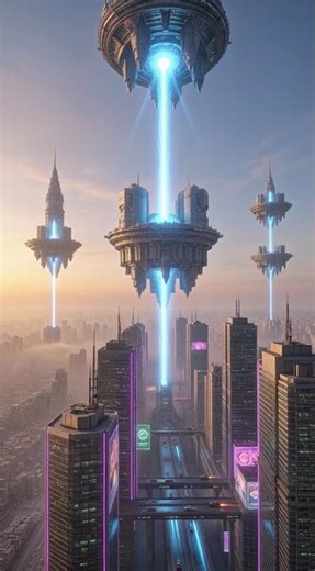 Future Flying Car City 2050 | Ultra-Realistic AI Cinematic Video