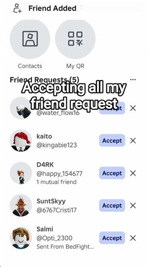 accepting all my friend request#ty#roblox#friend#ty