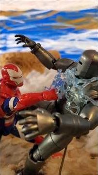 Iron Man VS Iron Patriot BTS Marvel Legends #ironman #marvel #avengersdoomsday #marvellegends