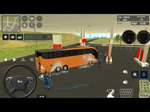 Indonesia Coach bus driving🎯🌴| Euro bus simulator 2026 Android Gameplay #game 1 Part 107