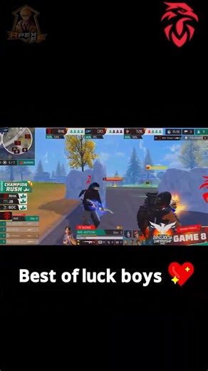 Best of luck Team RedHawks For FFWS 2025 💖#rhk #garenafreefire #freefireshorts