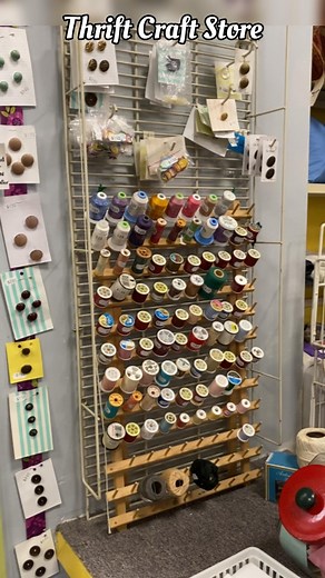 Do you have any thrift stores like this?? I know there are some really cool creative re-use stores that are solely for crafting and art. I wish we had something like that, but I’m just happy to have picked up quite a few things at this lil store. I also love that they launder a lot of their items before putting them out! #goingzerowaste #thrifting #thriftshop #sewing #crafting #ecofriendly | Going Zero Waste