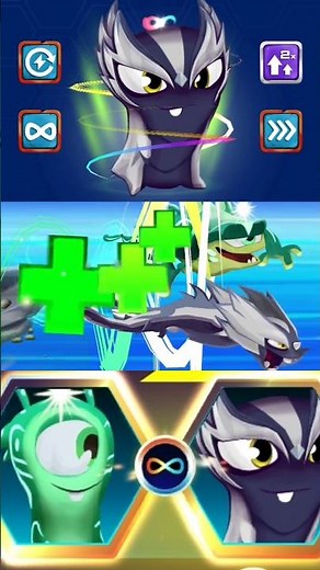 Slugterra slug it out 2 game AIR ELEMENTAL ENERGY ELEMENTAL EQUIPPED SLUGS short #gaming