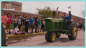 Because so many students at this Ohio high school work on nearby farms, they celebrate “Drive Your Tractor to School Day.” These kids embrace their farm culture with pride! | More In Common Show