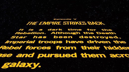 Star Wars: Episode V The Empire Strikes Back - Opening Crawl - Star Wars: The Empire Strikes Back (Episode V)