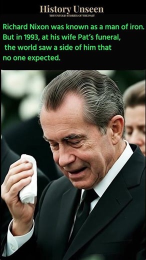 The Day Richard Nixon Broke Down 💔 Rare Emotional Moment #Shorts