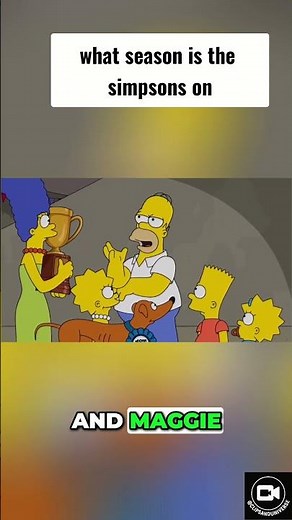 what season is the simpsons on