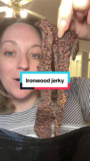 Delicious Ironwood Jerky with Cracked Black Pepper Flavor