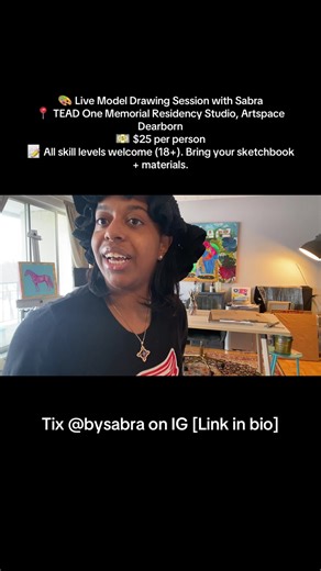 Come draw! #detroit #michigan