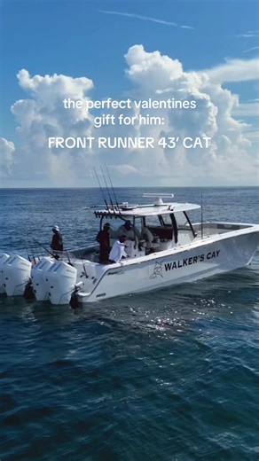 The Perfect Valentine's Gift: 43’ CAT Fishing Adventure