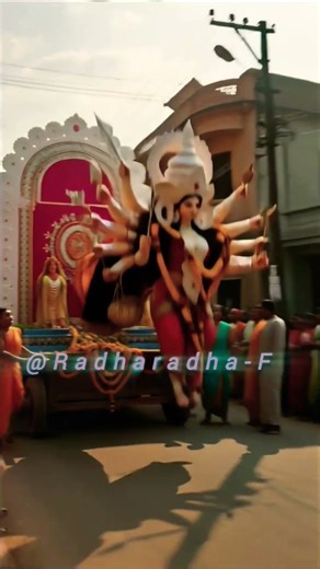 ऐसी भावुक विदाई पहले नहीं देखी होगी 🙏😢 #visarjan #durga #maadurga