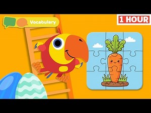 Baby Learns Vocabulary | Mom Approved Educational Video | First University