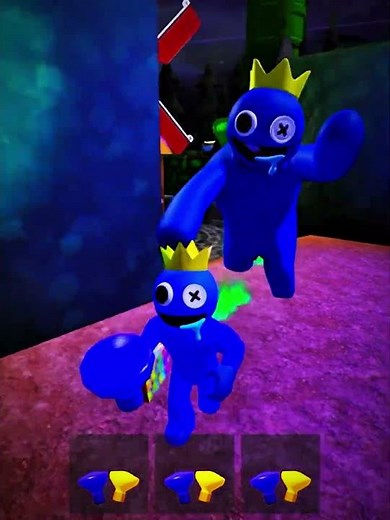 What if I BECOME EVERYONE!? Rainbow Friends Blue & Blue momentsjumpscare#rainbowfriends#roblox