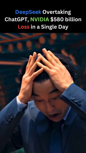 Did DeepSeek AI just trigger Nvidia’s $580 billion crash? #DeepSeek #Chatgpt #zestro #zestrogaming #Nvidia #AIRevolution #DeepTech #ArtificialIntelligence #AIInvesting #FutureOfTech #StockMarketAnalysis #TechTrends #NvidiaCrash | Zestro Gaming