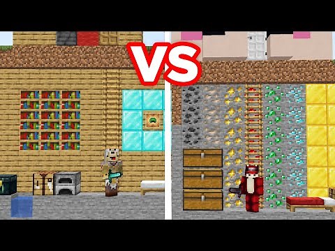 The one who builds the best secret Minecraft base wins!