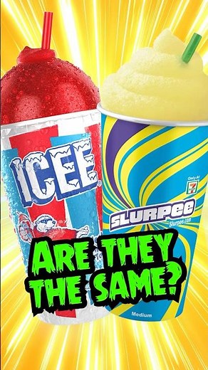 Icee vs Slurpee. Are all slushies the same?