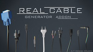 Create Realistic Cables with Real Cable Generator