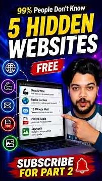 5 Secret Websites 99% People Don't Know 🤯 #tech #website #shorts #viral