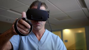 See how Surgical Theater’s groundbreaking VR technology, powered by Intel, is transforming healthcare. Learn more at intel.com/healthcare. #Brainsurgery | Intel
