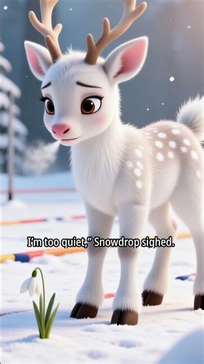 Magical Winter Tale of Friendship #snowdrop #jingle#chritsmas#kids #cartoon#bedtimestories#raindeer