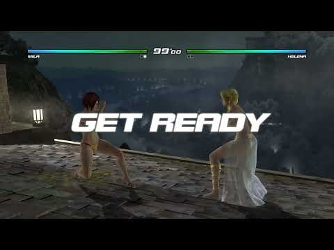 Dead or Alive 5 Last Round: Mila (costume 15) vs Helena - 4K
